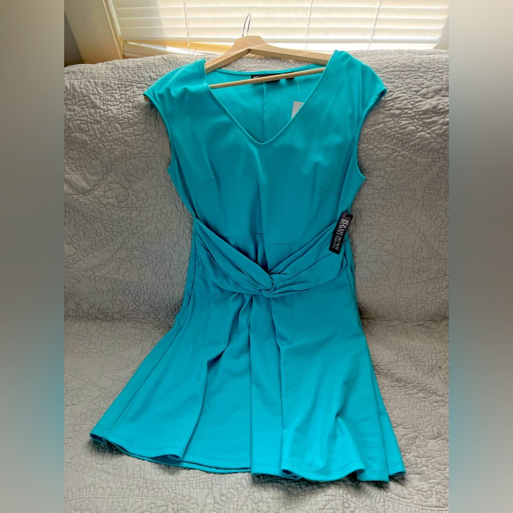 Bright blue New York & Company dress